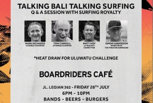 TALKING BALI TALKING SURFING SEBELUM QUIKSILVER ULUWATU CHALLENGE DIGELAR