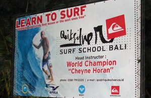 Quiksilver Surf School Bali