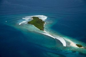 PULAU THANBURUDHOO DI MALDIVES BERUBAH STATUS MENJADIAREA YANG DILINDUNGI