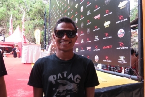 Interview Mega Semadhi tentang Rip Curl Cup padang-padang