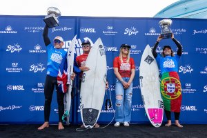 Jarvis Earle Asal Australia dan Francisca Vaselko Asal Portugal Rebut Gelar Juara Surfing World Junior 2022