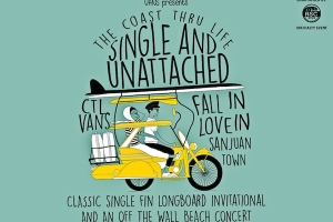 PEMENANG COAST THRU LIFE SINGLE &amp; UNATTACHED INVITATIONAL CLASSIC SINGLE FIN LONGBOARD CONTEST BY VANS