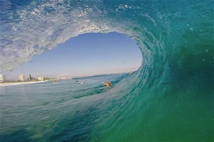 super barrel at super snapper rocks