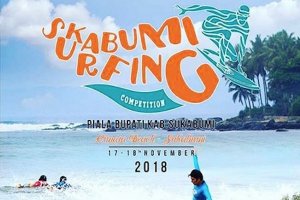 YUK IKUTAN KONTES SURFING PIALA BUPATI SUKABUMI DI CIMAJA