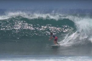 MARLON GERBER SURFING BALI DENGAN 5&#039;4&quot; TWIN-FIN