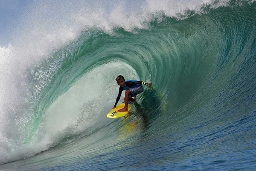 BRONSON MEIDY AKAN LEBIH FOKUS DALAM SURFING DI TAHUN 2017