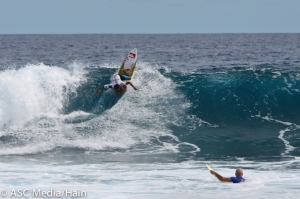 Hari pertama Maldives Open 2014