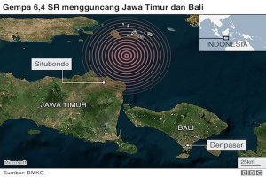 GEMPA MELANDA DIMALAM HARI DI SITUBONDO, MESKI HANYA SEBENTAR CUKUP MEMBUAT MASYARAKAT PANIK