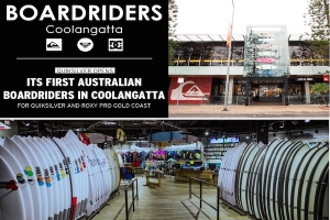 THE BOARDRIDERS PERTAMA DI COOLANGATTA, AUSTRALIA