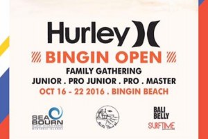 BINGIN OPEN 2016 AKAN DIGELAR TANGGAL 16 - 22 OKTOBER