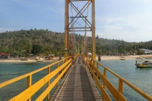 JEMBATAN DI BALI AMBRUK DAN MENEWASKAN 8 ORANG