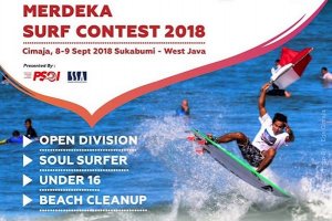 MASIH DALAM NUANSA KEMERIAHAN HUT RI MERDEKA SURF CONTEST AKAN DIGELAR DI CIMAJA