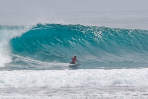 Rio Waida, unggulan tunggal Indonesia di babak quarterfinal Krui Pro 2022