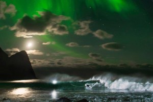 Mick Fanning: Northern Lights, camera, action!