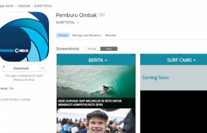 KABAR GEMBIRA !! APLIKASI PEMBURU OMBAK KINI TERSEDIA DI APP STORE DAN GOOGLE PLAY