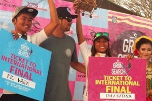 RIO WAIDA DAN DHEA NATASYA AKAN MENJADI WAKIL INDONESIA DI RIPCURL GROMSEARCH INTERNATIONAL FINAL