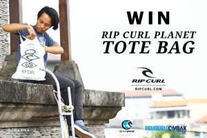 INILAH DIA PEMENANG YANG BERUNTUNG MENDAPATKAN TAS RIP CURL PLANET