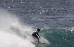 Bali surfer video