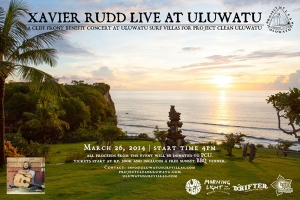 XAVIER RUDD akan tampil di  ULUWATU SURF VILLAS