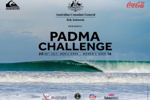 PADMA CHALLENGE DI SPONSORI OLEH QUIKSILVER DAN KONSULAT AUSTRALIA