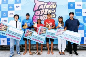 Dakoda Walters dan Sara Wakita Juara di Taiwan Open of Surfing QS 5000