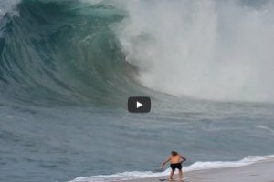 JAJAL PANTAI MEKSIKO NAN BERBAHAYA DENGAN SKIMBOARD