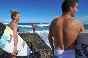 MASON HO DAN ADIKNYA COCO HAVING FUN DI NORTH SHORE, OAHU