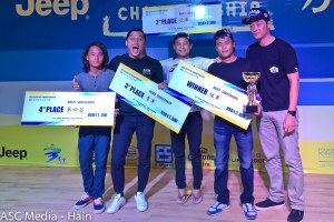 DINOBATKAN PEMENANG ASIA CUP DIVISI SHORTBOARD PRIA DAN WANITA