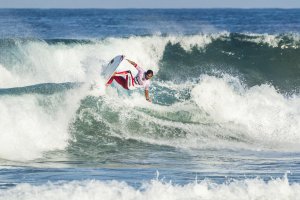 Oney Anwar (IDN) advances to Round 3 of the 2018 Ballito Pro pres by Billabong after winning Heat 7 of Round 2 at Ballito, South Africa.