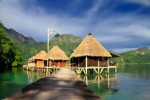 TAK HANYA MALDIVES, INDONESIA JUGA MEMILIKI BEBERAPA VILLA APUNG YANG SUPER INDAH